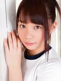 Mana doll in sports outfit is naughty and shows hot behind